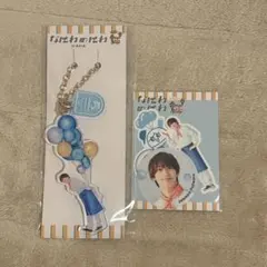 なにわ男子 藤原丈一郎 なにわのにわ キーホルダー ステッカー セット