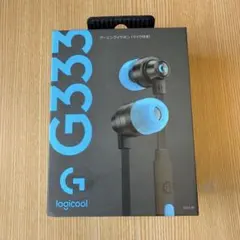 Logicool G ゲーミングイヤホン G333 有線 イヤホン ブラックのサムネイル