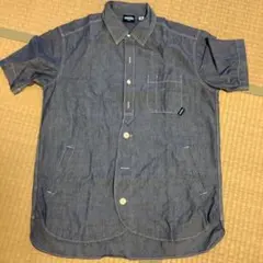 KAVU デニム 半袖シャツ Lサイズのサムネイル