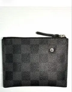 良品　ルイヴィトン　ダミエ　グラフィット　コンパクトモデュラブル　コインケース