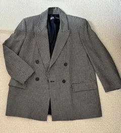 ZARA チェック柄 千鳥 オーバーサイズジャケット ダブル 美品