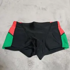 ☆岡崎竜城スイミング男の子用水着 140サイズ 黒/赤/緑
