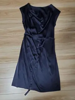 BALLSEY 紺色 ノースリーブ ワンピース　サイズ38