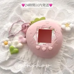 たまごっちパラダイス いちご保護カバーケースピンク アクセサリーセット　チャーム