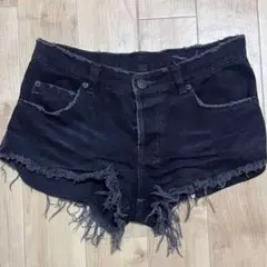 ksubi デニム ショートパンツ スビ ロック ダメージ加工