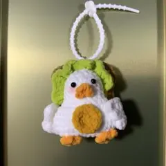 あみぐるみ アヒル トースト ハンドメイド
