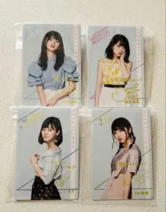トレカ　乃木坂一期生　4枚