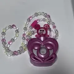 ディズニー ミニーちゃん ネックレス 光るおもちゃ 光るペンダント