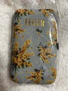 FEILER フェイラー お裁縫キット＆ミモザソラーレ柄 カードケースセット