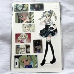 アイカツ　藤堂ユリカ　ノンアイロンシールワッペン