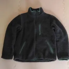 ダークグレー フリースジャケット