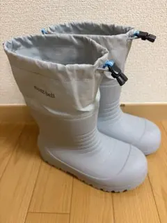 モンベル 子ども用スノーブーツ グレー　21センチ