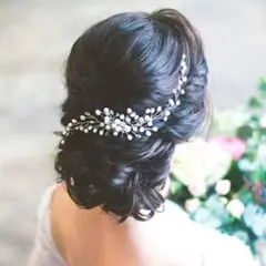 新品♡ ヘッドドレス リーフモチーフ ウェディング 結婚 小枝