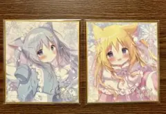 しらたまこ　つらら　色紙　しらたま サイン入り 複製色紙 しらたま たまトーク2019 しらたまこ つらら