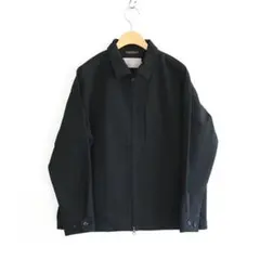 値下げCURLY カーリー/ニットチノ ブルゾン/ブラック/新品/サイズ1/のサムネイル