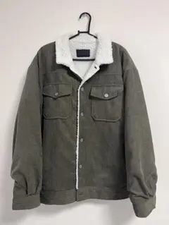 コーデュロイ ボアジャケット