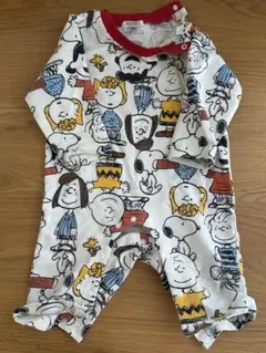 PEANUTS スヌーピーロンパース 70