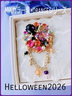 送料込【B級品】秋♡MIXカラー◆HALLOWEEN2026