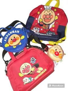 アンパンマン バッグ ショルダー リュック ポーチ まとめ キッズ ポシェット