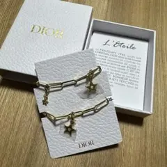 【新品未使用】Dior 星型チャーム ストラップ ノベルティ ギフト箱付き