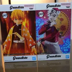 鬼滅の刃 Grandista 善逸 童磨 フィギュア 2体セット