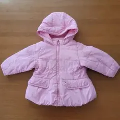 Gap ピンク ダウンコート フード付き