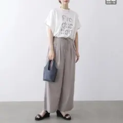 Bou Jeloud 脇ピンタックパンツ