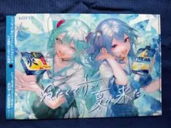 LOTTE 星街すいせい×初音ミク オリジナルクリアファイル