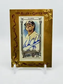 2025 Topps 直筆サイン ウィル・クラーク ALLEN GINTER