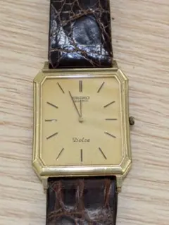 稼動品 SEIKO DOLCE 和紙調文字盤 NSAG合金 メンズ 腕時計 - メルカリ