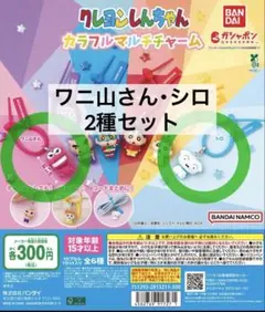 ★2種セット★クレヨンしんちゃんカラフルマルチチャーム
