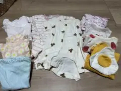ベビー服ロンパース10点セット50〜60センチ　ベビー肌着