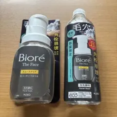 ビオレ　ザフェイス　泡洗顔　スムースクリアプラス　本体　つめかえのサムネイル