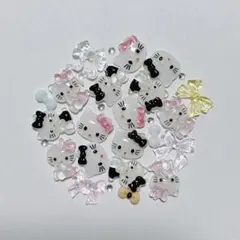 キティちゃん ネイルパーツ 14個＋おまけ　4