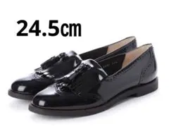 マーガレットハウエル フリンジ付ローファー