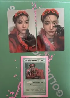 ateez トレカ　ソンファ　golden hour part5のサムネイル
