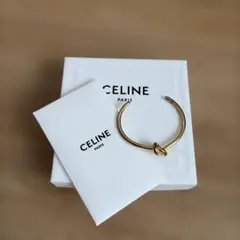 CELINE ノット エクストラシンブレスレット ノット ゴールドフィニッシュのサムネイル