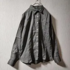 無印良品 フレンチリネン　ブラウスのサムネイル