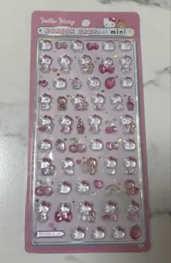 【正規品】　ボンボンドロップシール ミニ ハローキティ ピンク　サンリオ