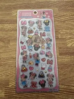 プチドロップステッカー　シール　ミニー