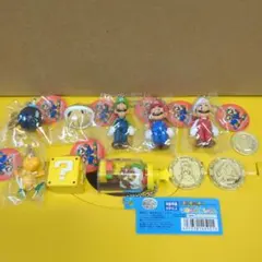 スーパーマリオ キーホルダー 8個コイン３枚セット