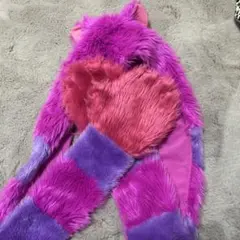 ディズニー　チェシャ猫　マフラー