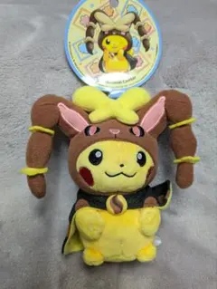 ★早い者勝ち★ ポケモン ビクティニのポンチョを着たピカチュウ ぬいぐるみ 新品未使用】ポケモンセンター ビクティニのポンチョを着た