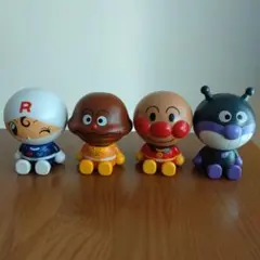 おっきなアンパンマンマスコット　4点セット