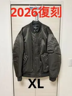 【XL】2026復刻 UNIQLO+J ハイブリッドダウンオーバーサイズMA－1