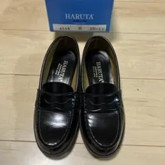 HARUTA ローファー黒　23.5cmEE