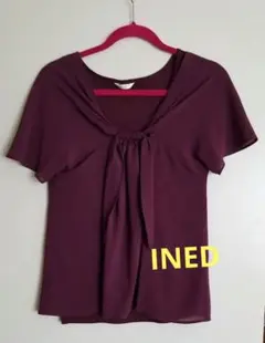 イネド　INED ブラウス(未使用タンクトップ付き)
