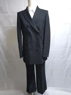 UNIQLO ブラック ダブルテーラードジャケット 3点セット