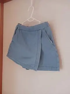UNIQLO デニムキュロットスカート130