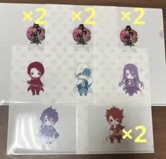 〇刀剣乱舞STORE 特典ミニクリアファイルセット